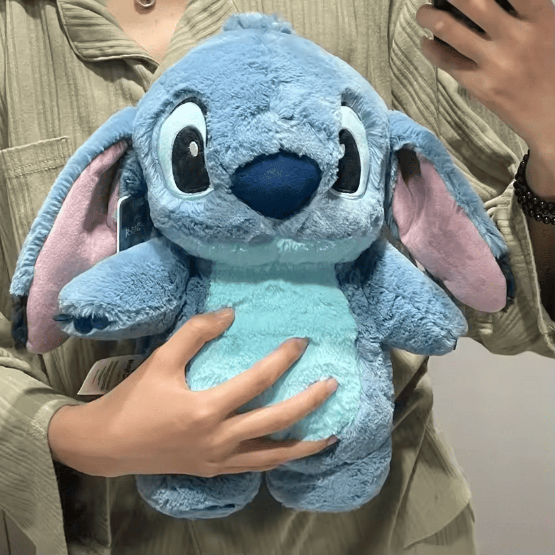 Pelúcia Stitch com Bolsa de Água Quente