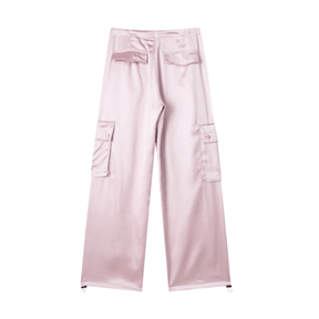 Calça Feminina Cargo Acetinada