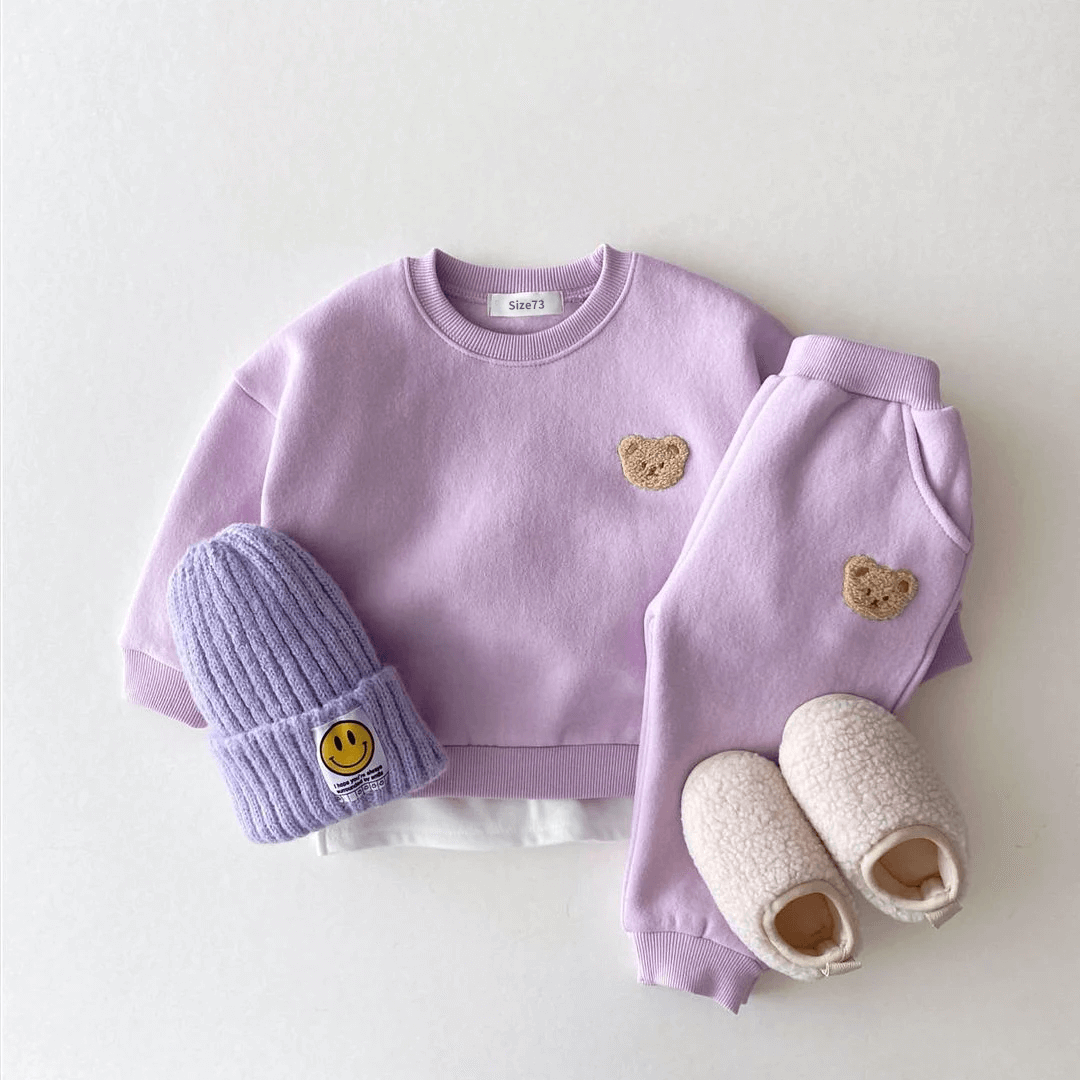 Conjunto Infantil Moletom Calça e Casaco