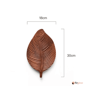 Bandeja Folha de Madeira