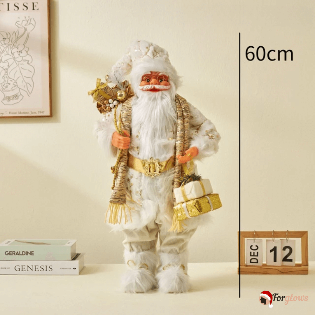 Boneco de Papai Noel Grande Decoração de Natal