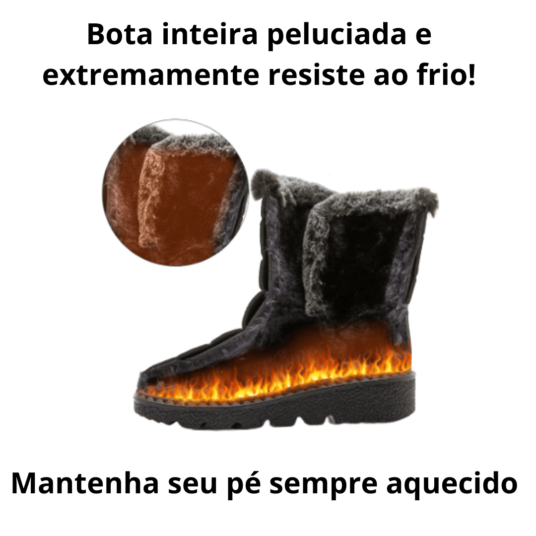 Botas Peluciadas Impermeáveis