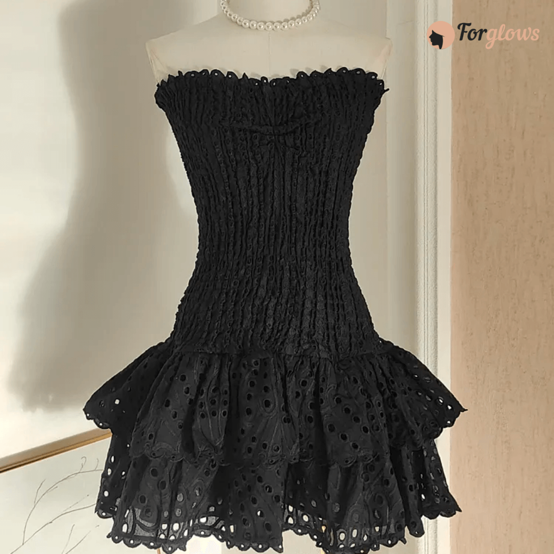 Vestido Feminino Justo em Laise Antonella