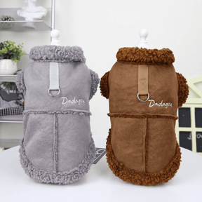 Roupa para Pet Nobuck com Pelúcia