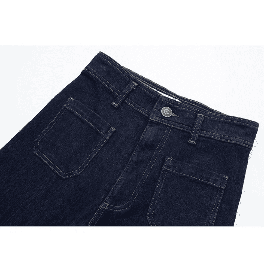 Calça Feminina Jeans Reta