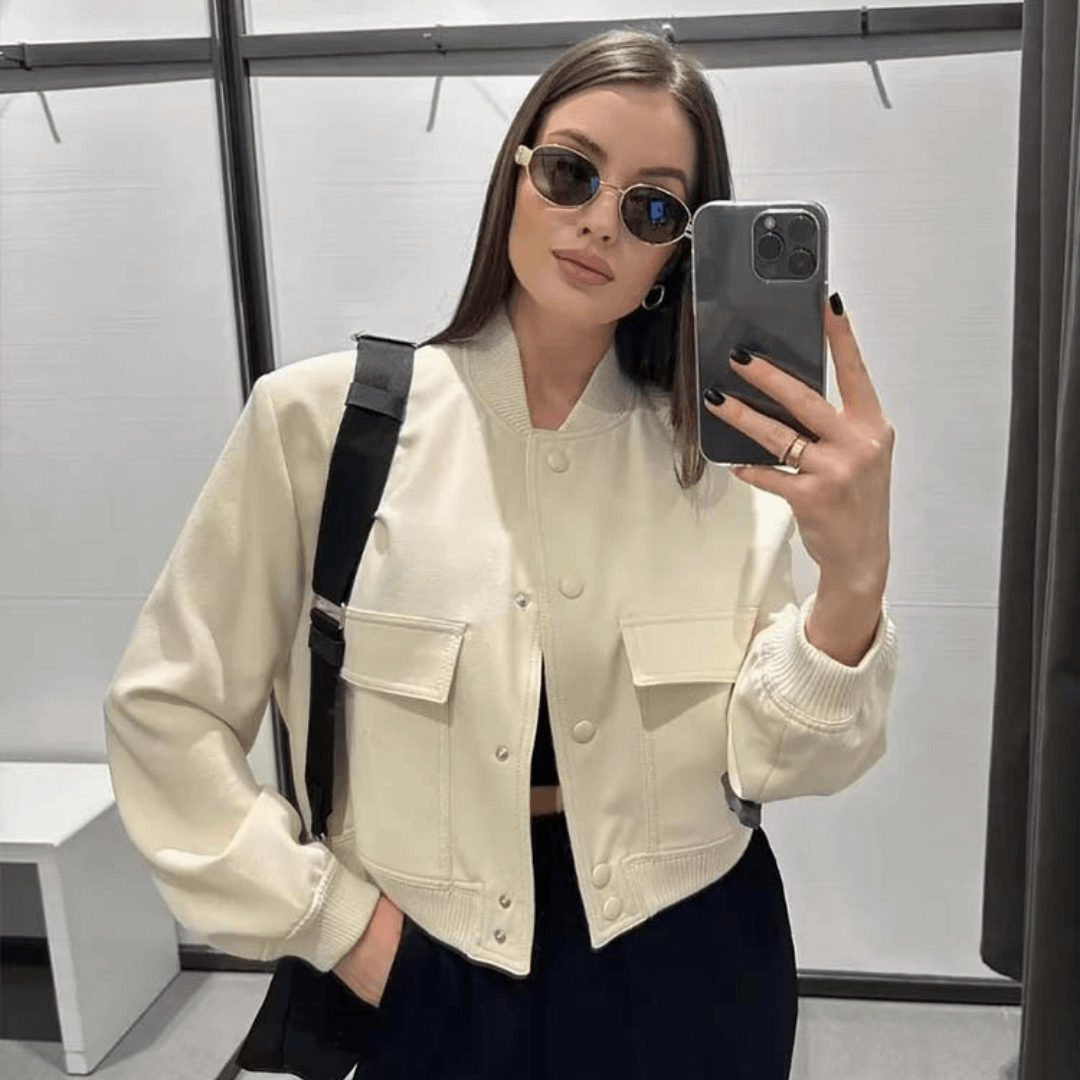 Jaqueta Feminina Bomber Fashion