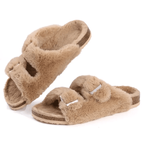 Chinelo Feminino Peluciado Fluffy