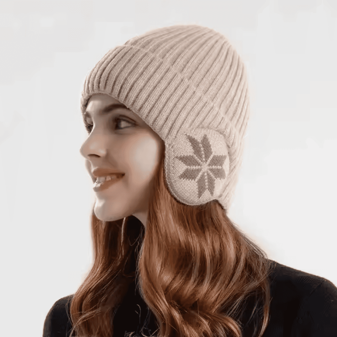 Gorro Unissex com Pelúcia e Tapa Orelha