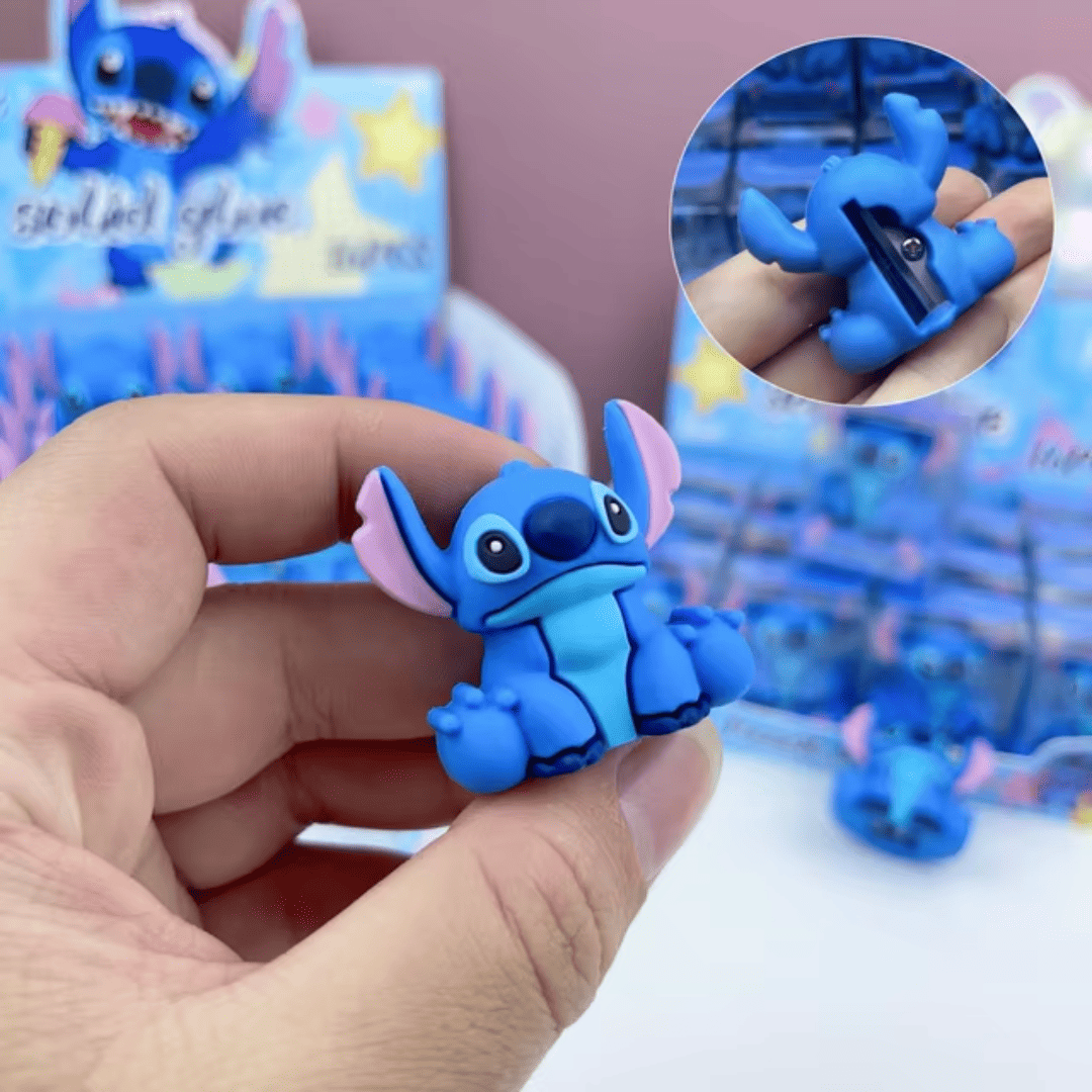 Lápis de Escrever + Apontador do Stitch