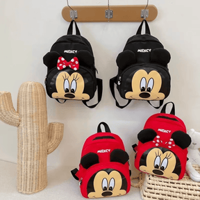 Mochila Pequena Mickey e Minnie