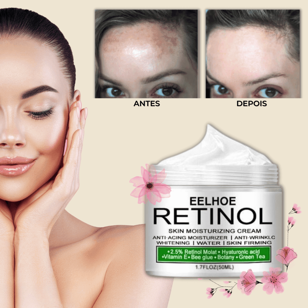 Creme Retinol Clareador - Melasma e Manchas