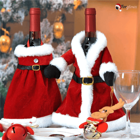 Capa de Vinho Presente Decoração de Natal