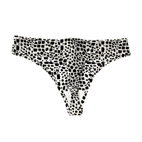 Calcinha Corte a Laser Animal Print