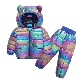 Conjunto Infantil Puffer Térmico