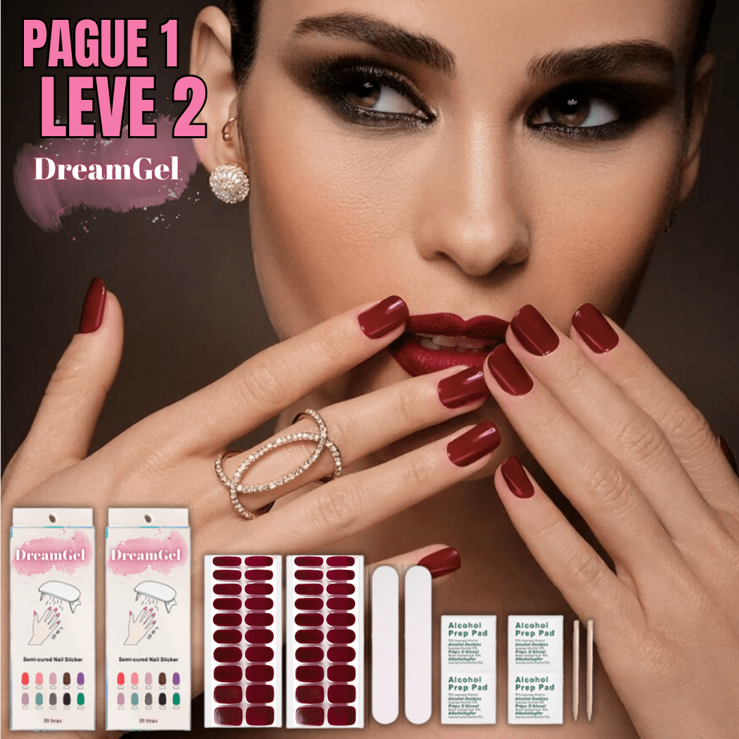 Pague 1 e Leve 2 - DreamGel Unhas Perfeitas