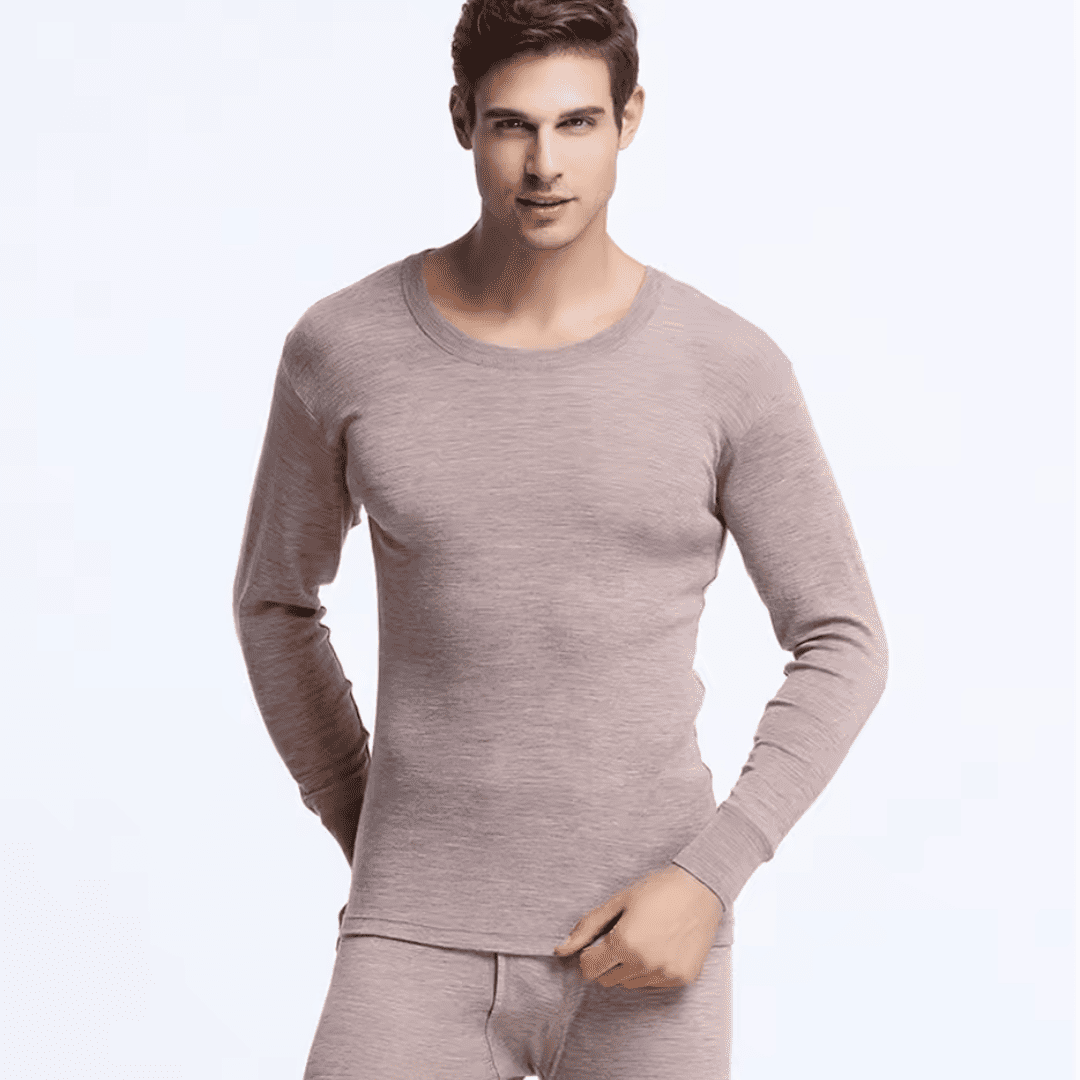 Conjunto Térmico Masculino em Lã Merino