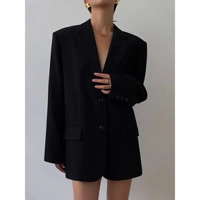 Blazer Feminino Oversized Alfaiataria Estocolmo