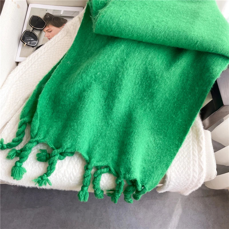 Cachecol Feminino Cashmere Scarf