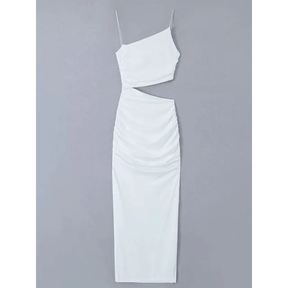 Vestido Feminino Justo Assimétrico Mayra