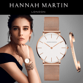 Relógio Hannah Martin London + Bracelete HM®