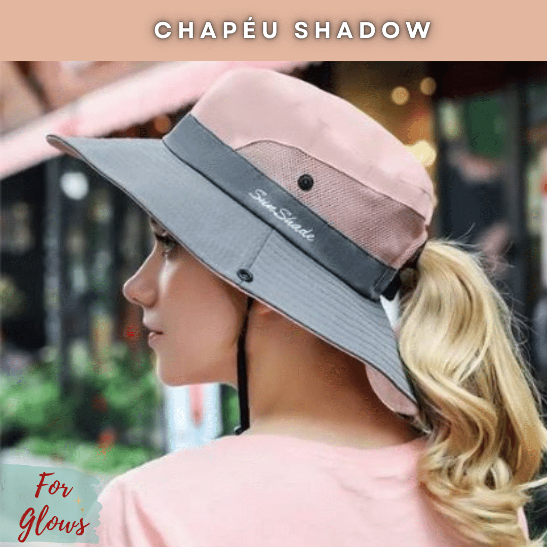 Chapéu Shadow com proteção UV 50