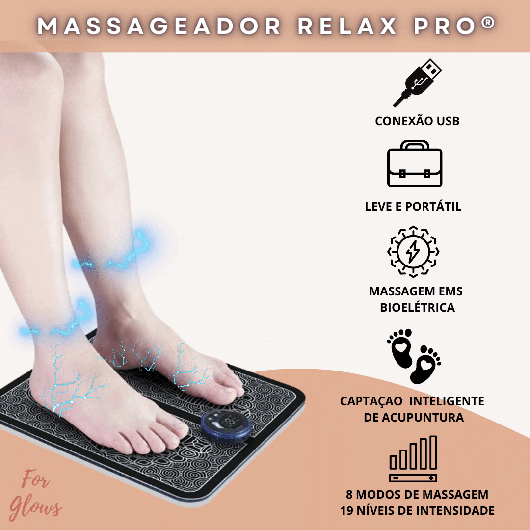 Massageador Relax Pro® + Brinde Exclusivo